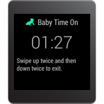 [New App] Baby Time Serves As The Basic Lockscreen Android Wear Really Needs