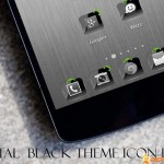 Theme Crystal Black Flat HD v10 Apk