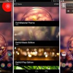 DarkMTRL ThyrusHolo CM11 Theme v3.1 Apk