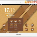 Leather Brown Theme v1.1.2 Apk