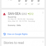 New Google Now ‘Flight Price Monitor’ Card Will Tell You When A Flight You Are Interested In Drops In Price