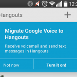 Google Voice Integration Is Currently Rolling Out In Hangouts