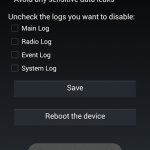 Stop Log Can Disable All Android Logs On Your Device For Enhanced Privacy And Performance (Root Only)