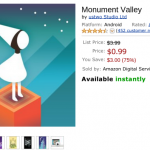 [Deal Alert] Monument Valley On Sale For $0.99 (From $3.99), Amazing Spider-Man 2 Also $0.99 (From $6.99) On Amazon