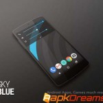 Sky Blue Pack CM11 PA Theme v1.4.0 Apk