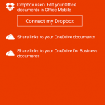 Dropbox Integration With Microsoft Office Mobile Is Now Live