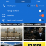 gReader Gets Material Design And Lollipop Support In 4.0 Update, Is Actually Material And Still Has Customizable Themes