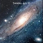Galaxy Lock Screen Live Wallpaper