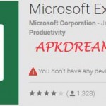 Microsoft Excel for Tablet v16.0.3601.1020 Apk