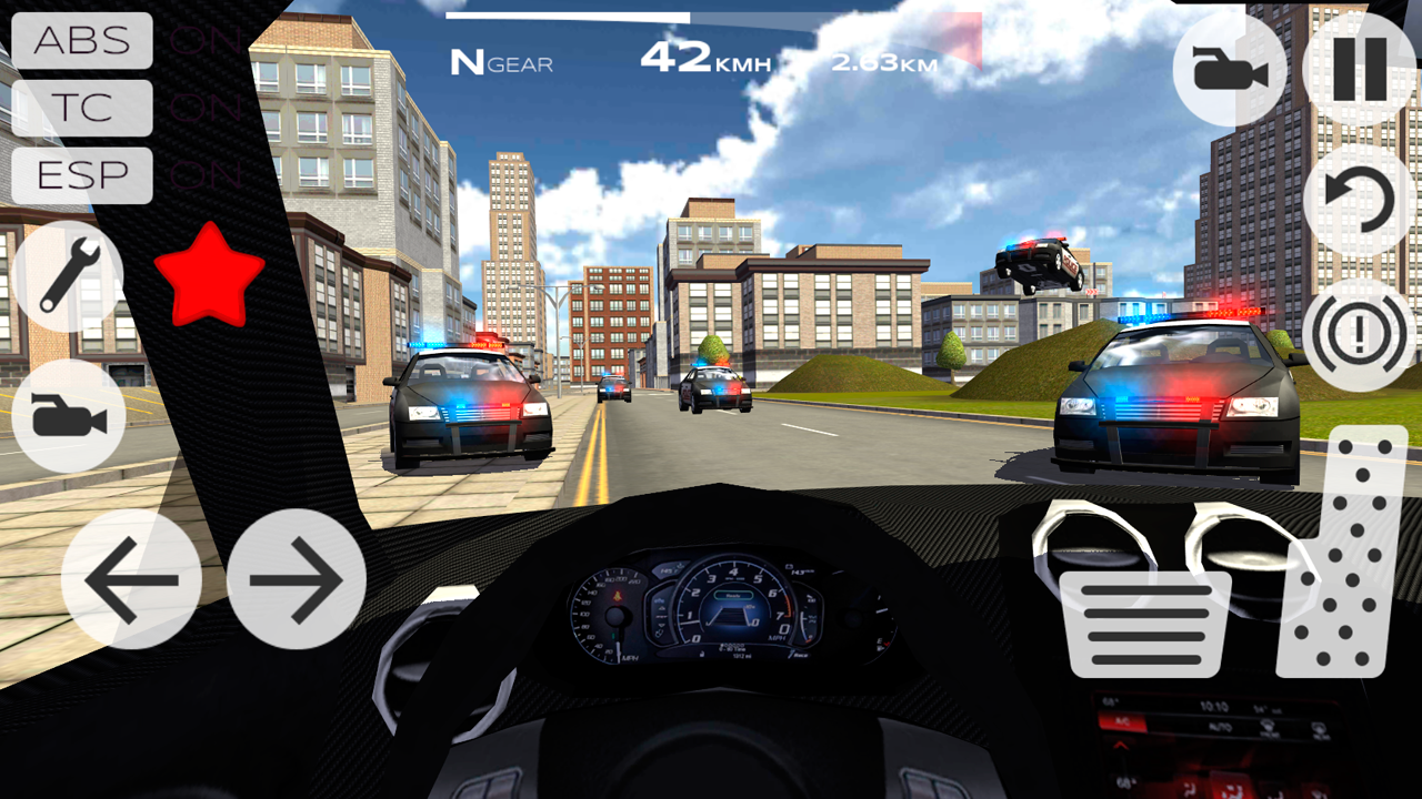 Extreme Car Driving Racing 3D - screenshot