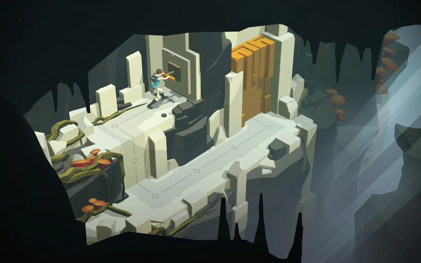  Lara Croft GO: captura de tela 