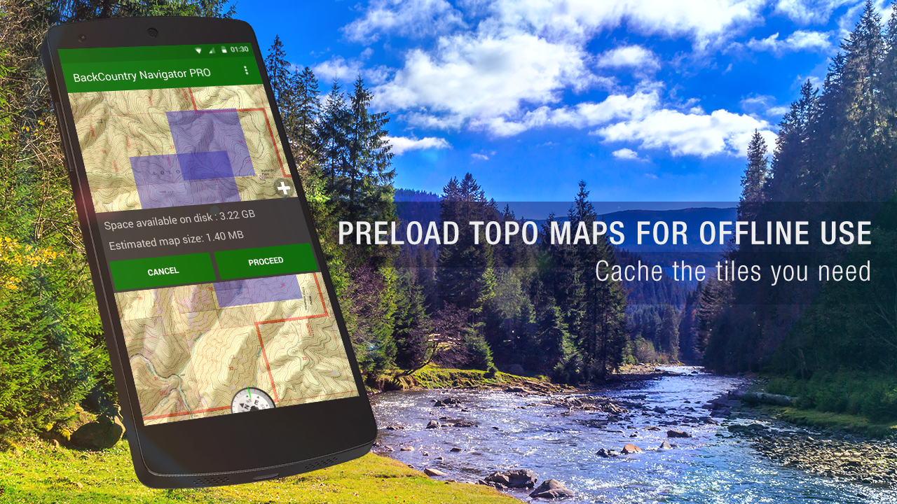  BackCountry Navigator TOPO GPS: captura de tela 