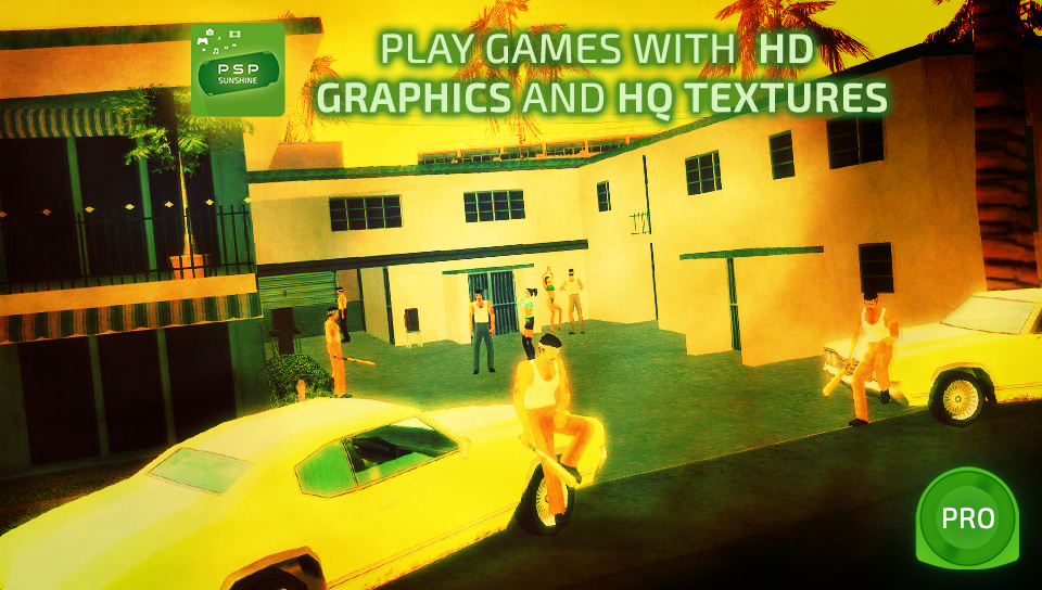  Sunshine Emulator Pro for PSP: captura de tela 