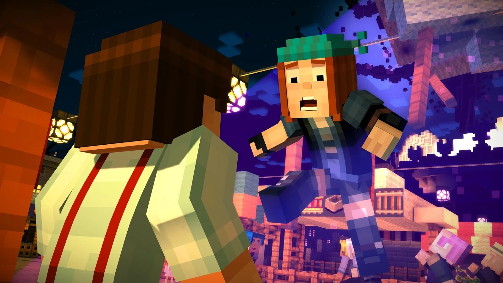  Minecraft: Story Mode: captura de tela 