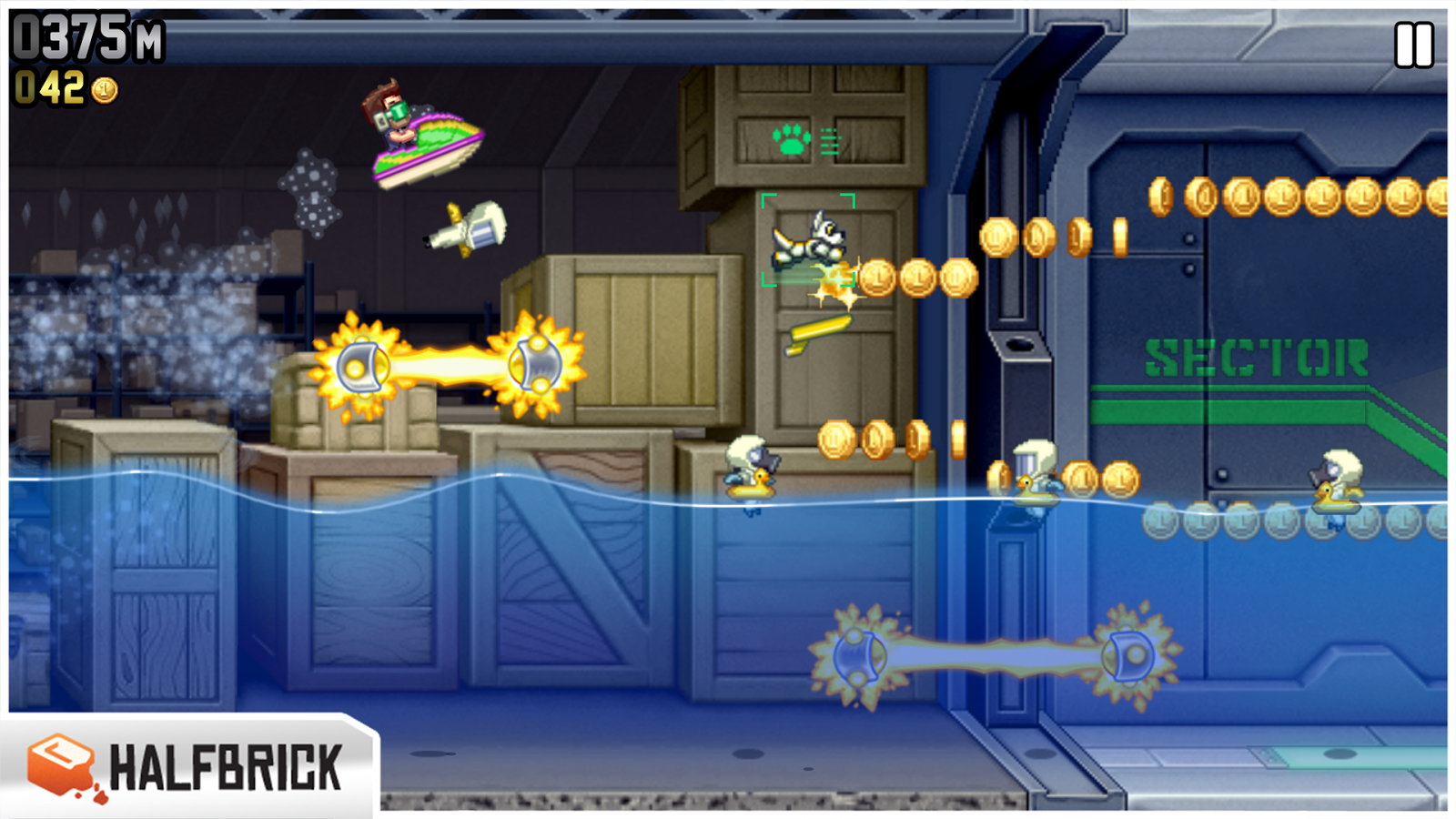   Jetpack Joyride: captura de tela 