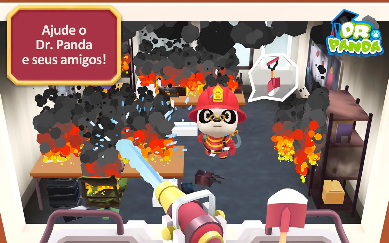   Bombeiros do Dr. Panda: captura de tela 