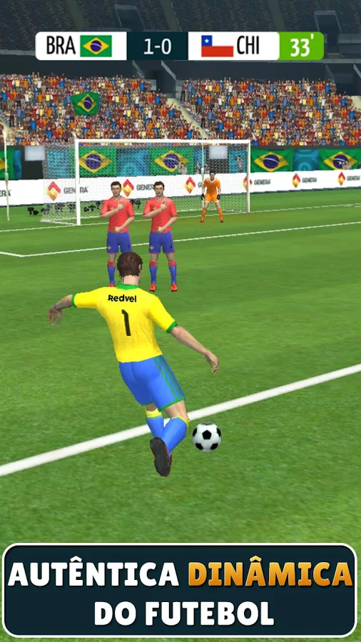  Futebol Star 2016 World Cup: captura de tela 