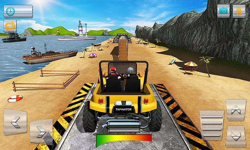   Buggy Stunts 3D: Beach Mania: captura de tela 