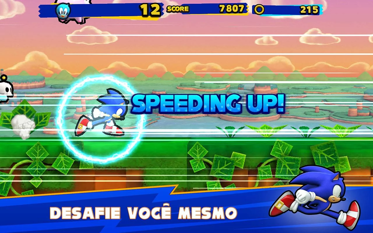   Sonic Runners: captura de tela 