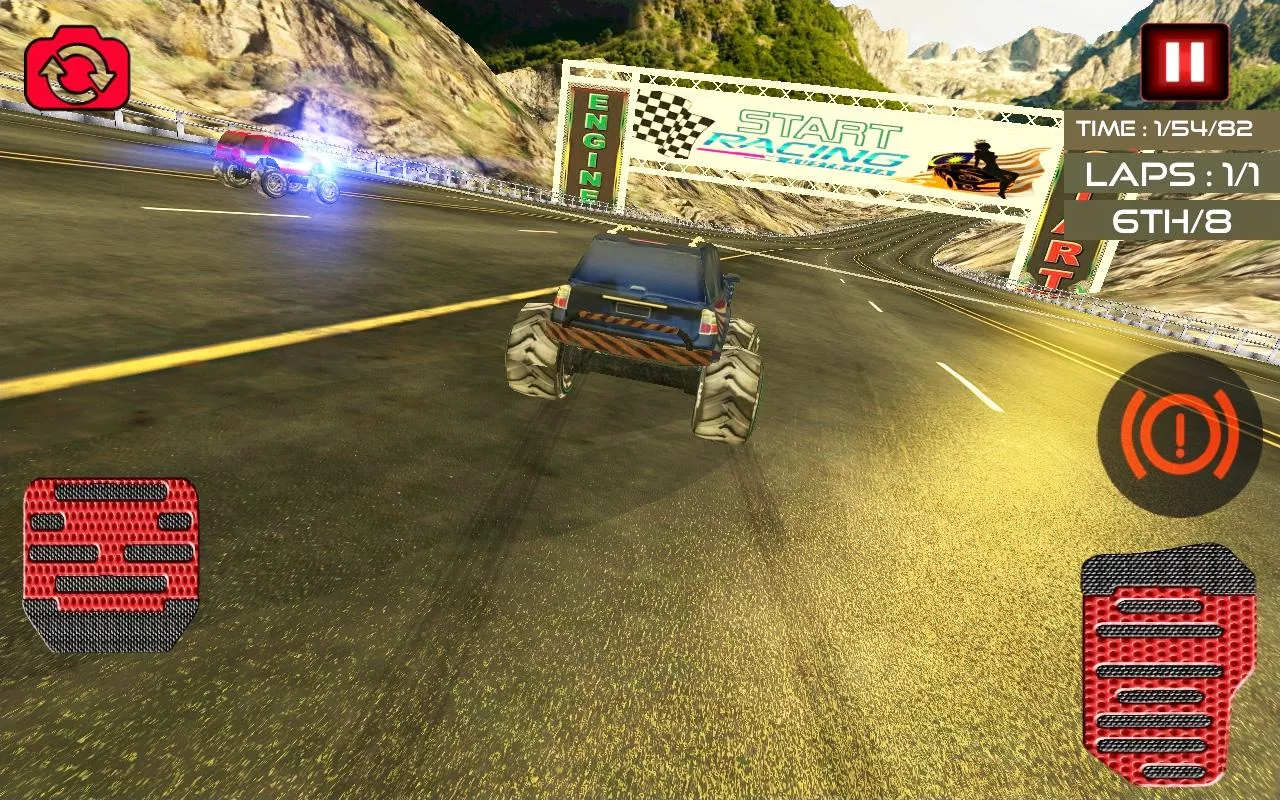   Monster Truck Racing Ultimate: captura de tela 