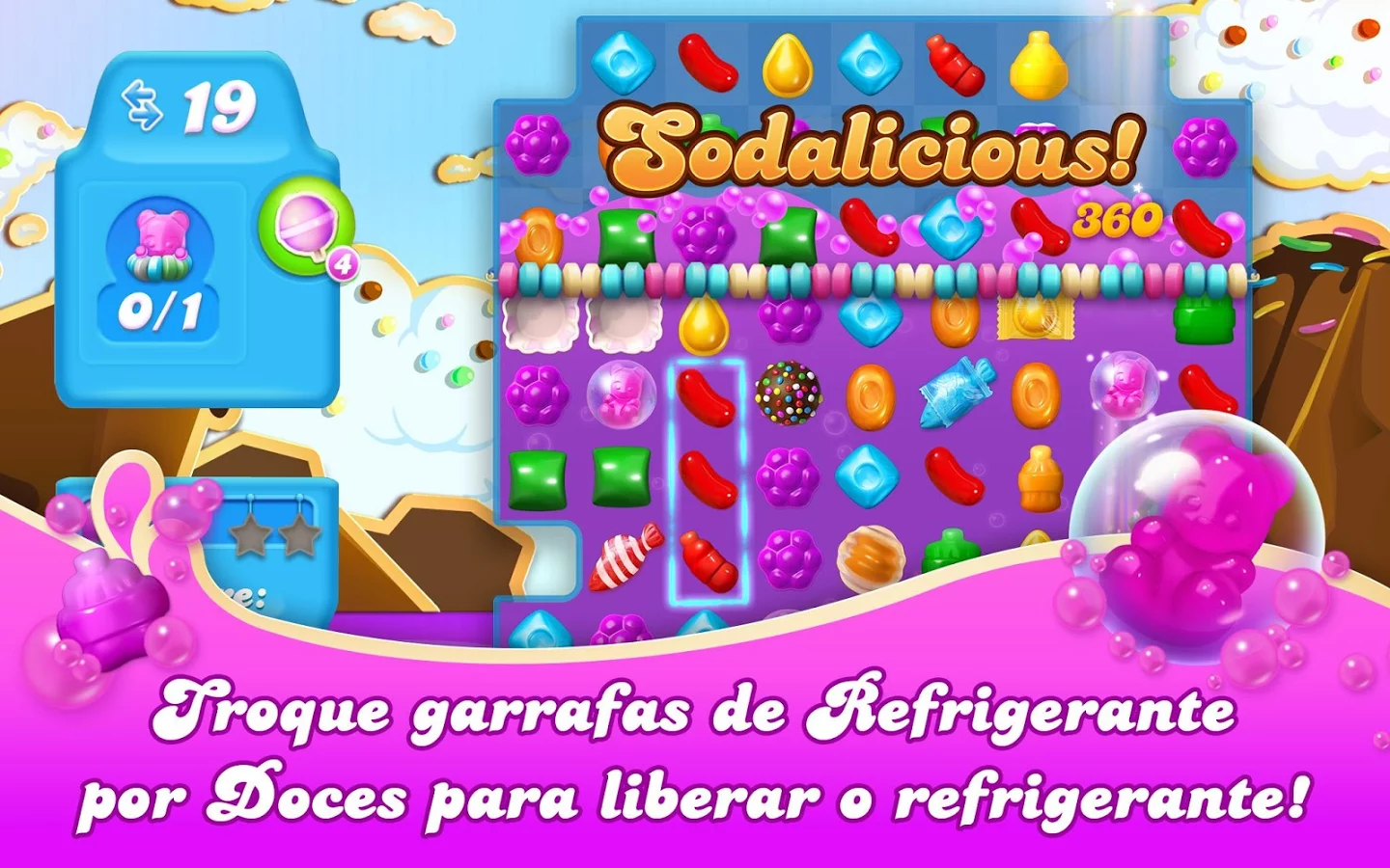  Candy Crush Soda Saga: captura de tela 
