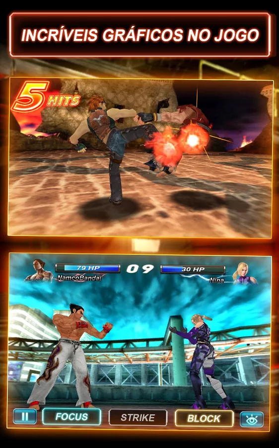 Tekken Card Tournament (JCC) - screenshot