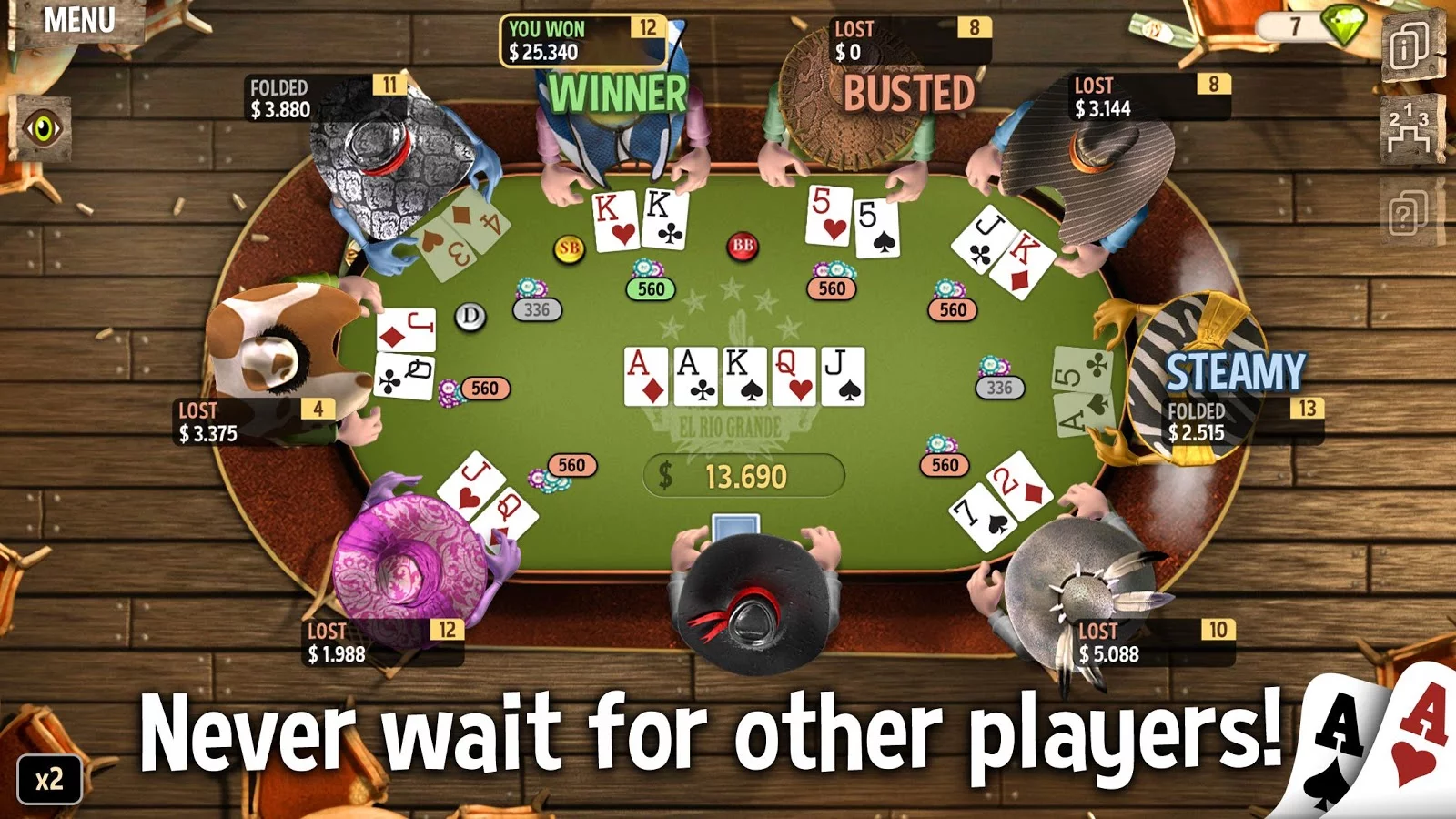   Governor of Poker 2 Premium: captura de tela 