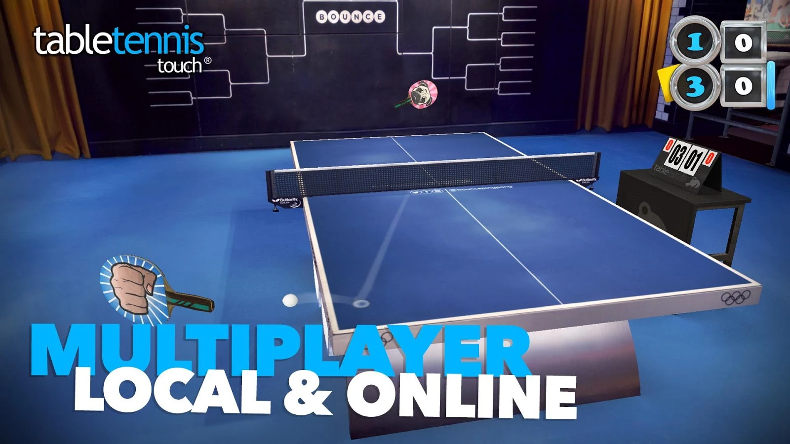   Table Tennis Touch: captura de tela 