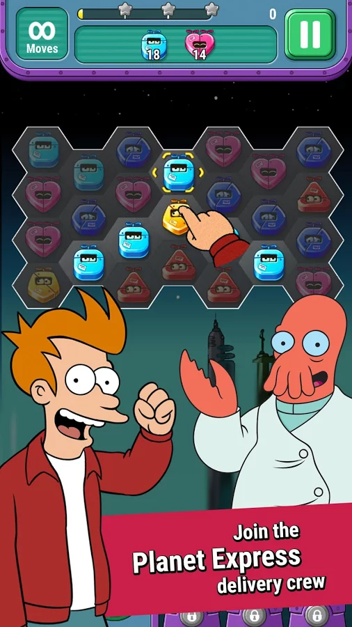  Futurama: Game of Drones: captura de tela 