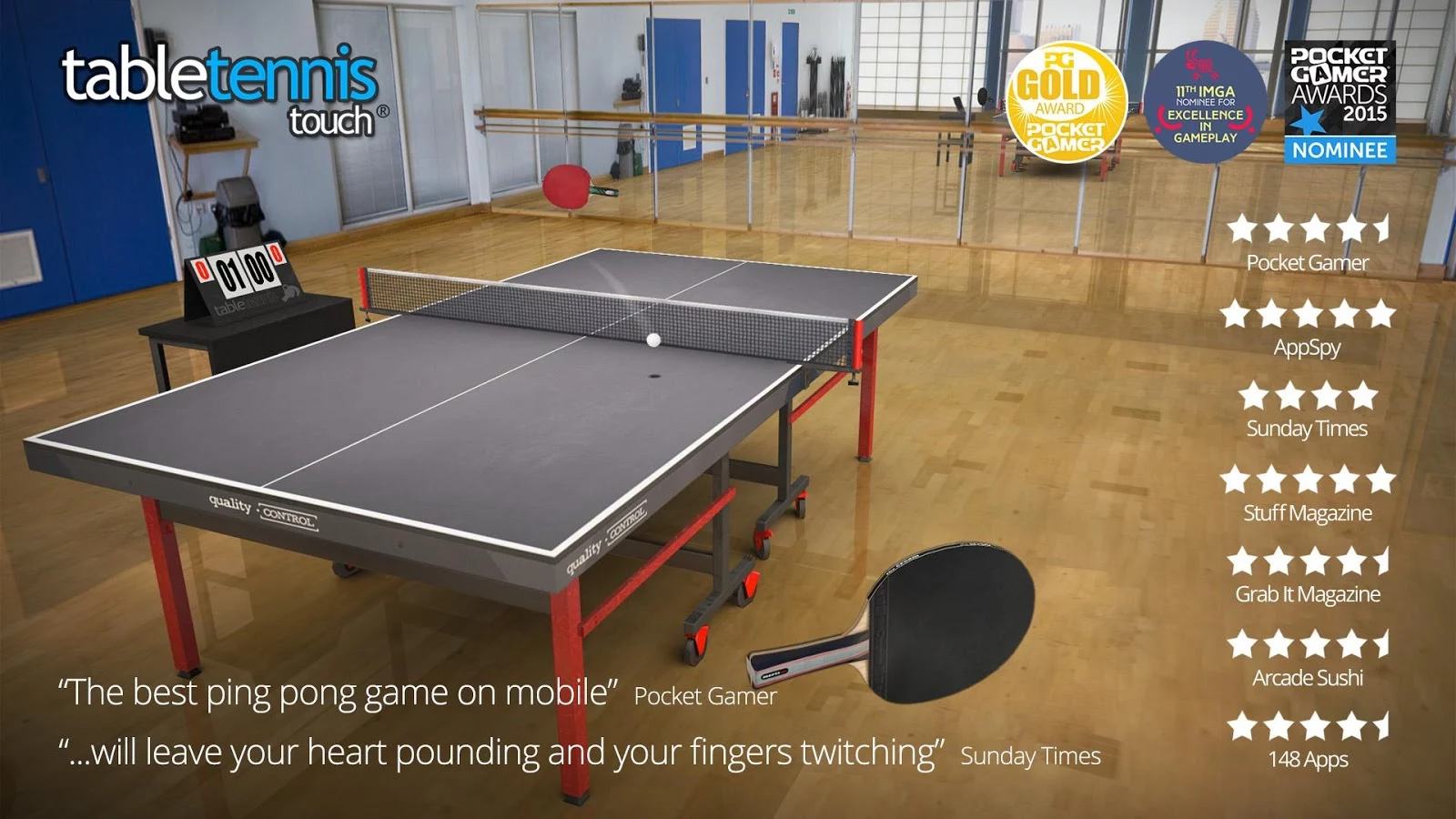   Table Tennis Touch: captura de tela 