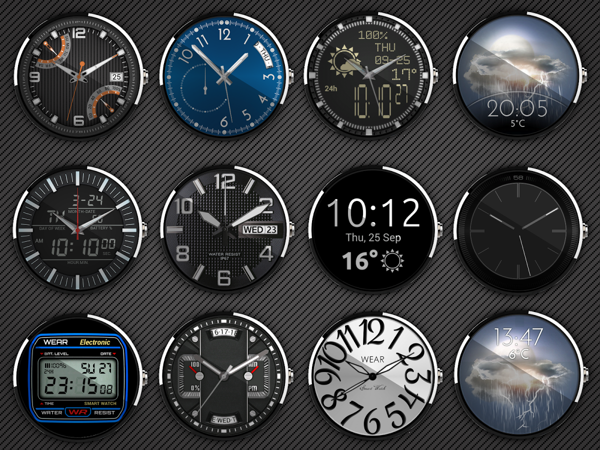   Clocki - Wear Watch Faces: captura de tela 
