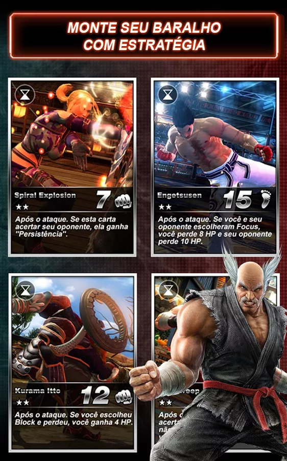 Tekken Card Tournament (JCC) - screenshot