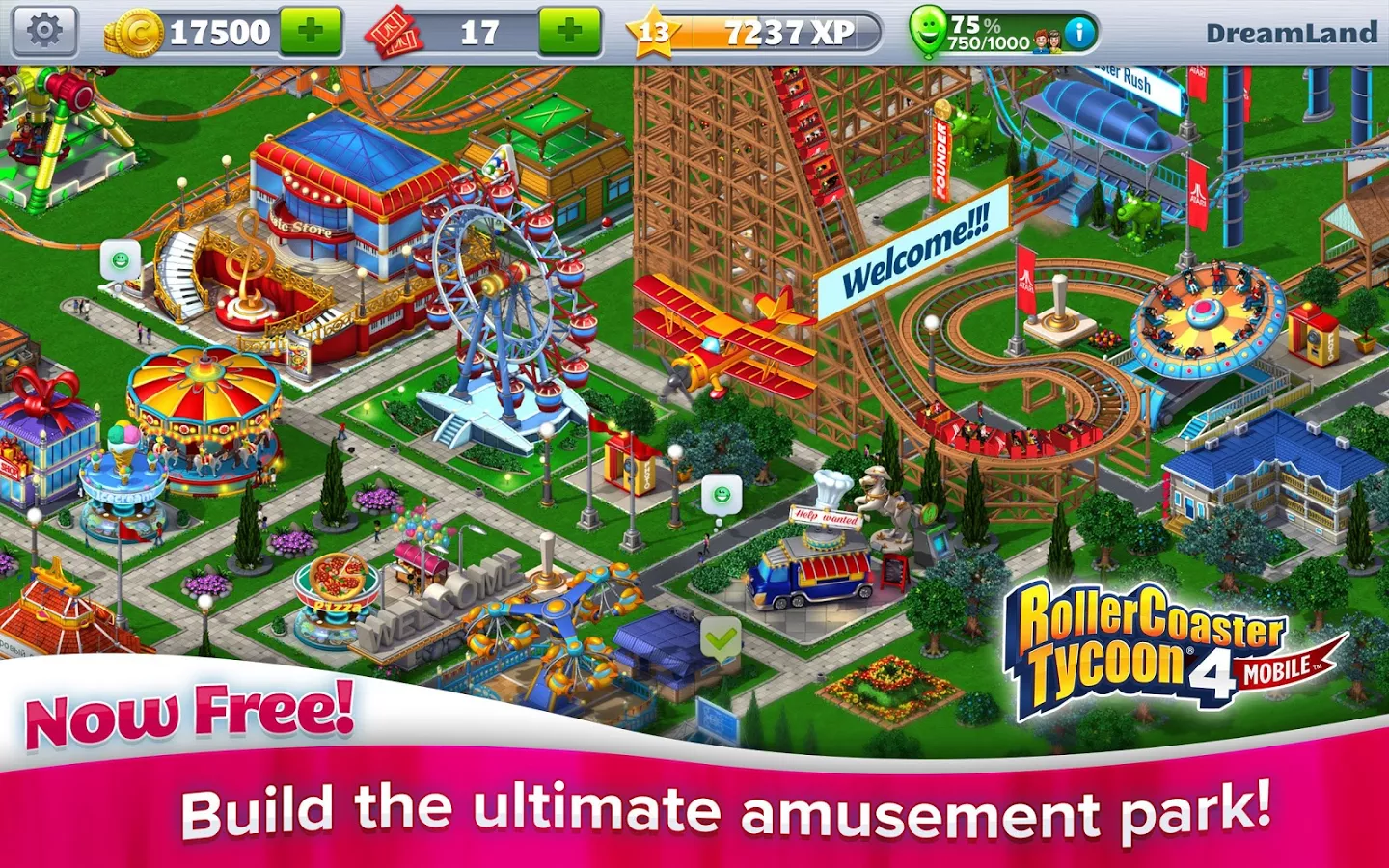 RollerCoaster Tycoon® 4 Mobile - screenshot