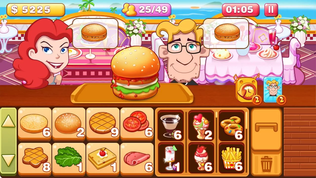  Burger Tycoon 2: captura de tela 