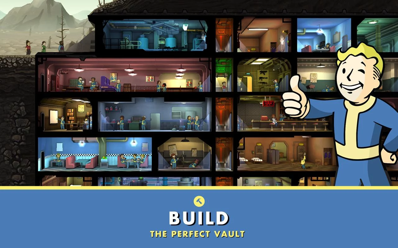  Fallout Shelter: captura de tela 