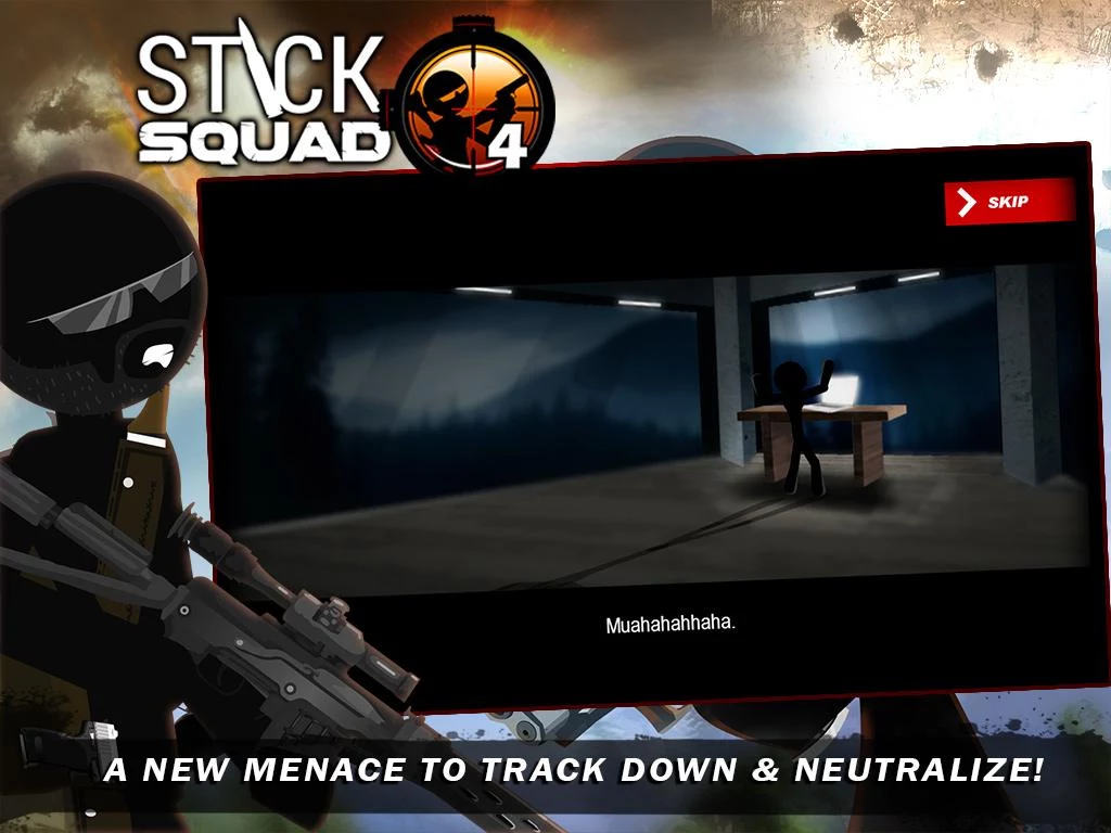  Stick Squad 4 - Sniper's Eye: captura de tela 