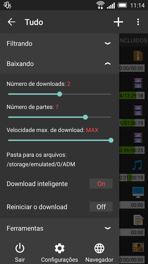  Advanced Download Manager Pro: captura de tela 