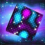 Download Bright Sparkling Pixel Cube 3D v1.0 APK Full