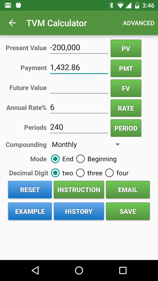  Financial Calculators Pro: captura de tela 