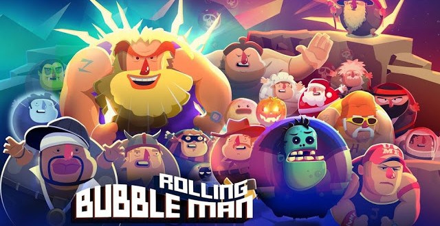 Bubble Man Rolling v1