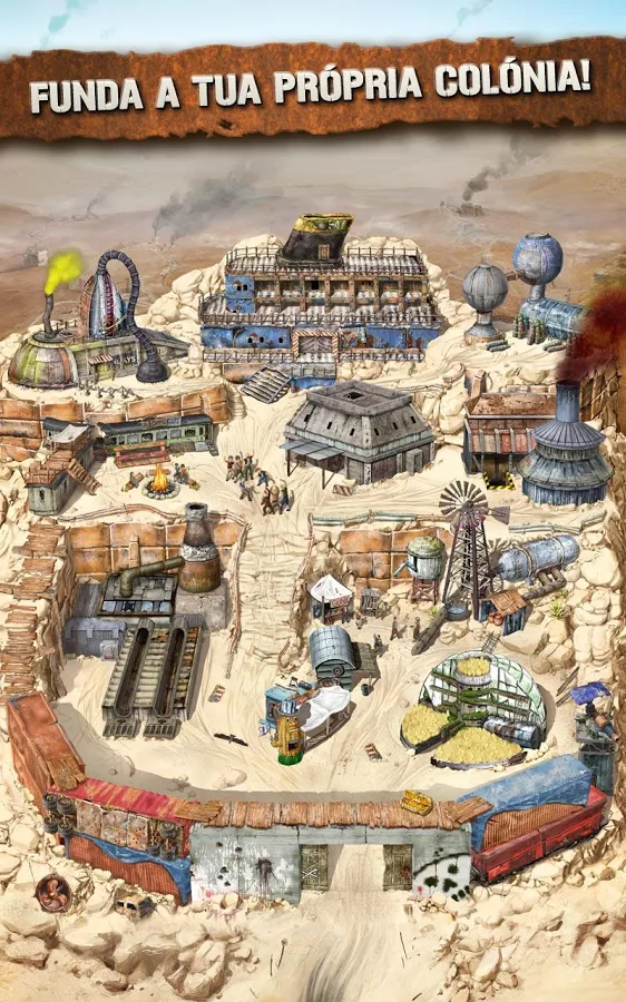   Crazy Tribes - MMOG apocalipse: captura de tela 
