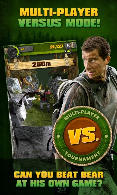   Survival Run with Bear Grylls: captura de tela 