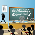 Download Stickman School Evil 2 v1.0.0 APK Full