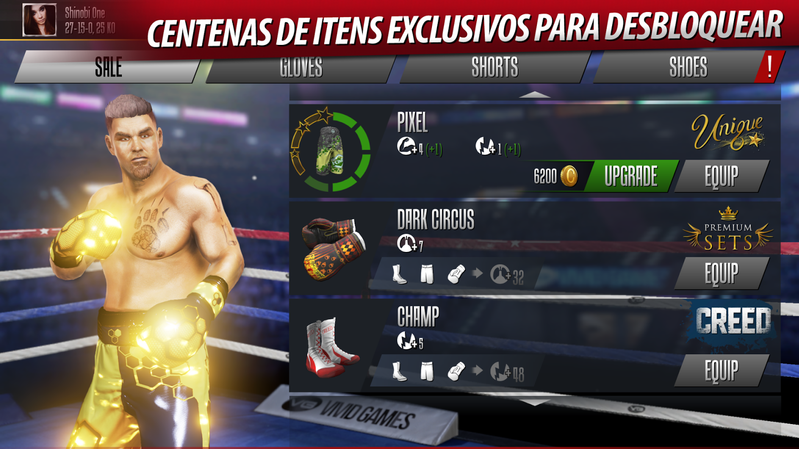  Real Boxing 2 CREED: captura de tela 