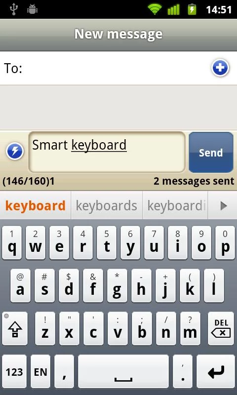   Smart Keyboard PRO: captura de tela 