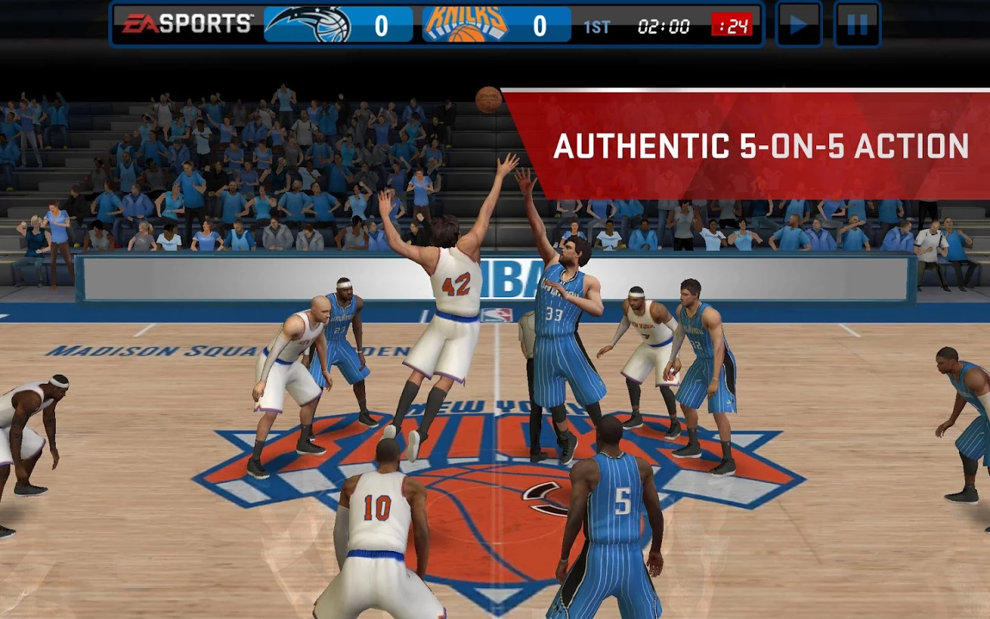   NBA LIVE Mobile: captura de tela 