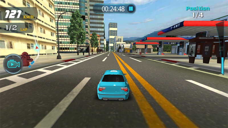   jogo corrida de carros esporte: captura de tela 