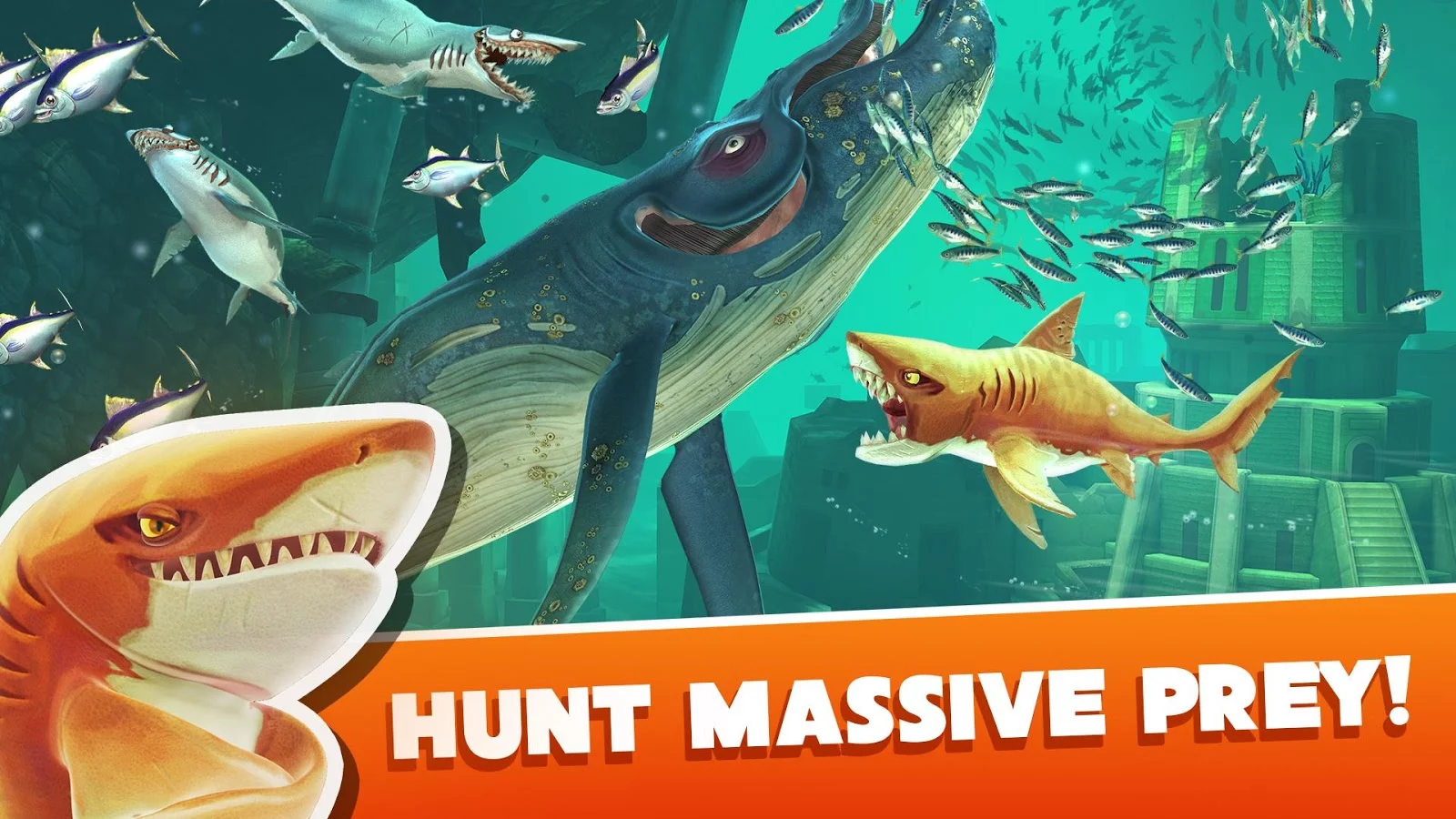   Hungry Shark World: captura de tela 