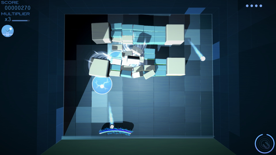   Grey Cubes: 3D Brick Breaker: captura de tela 