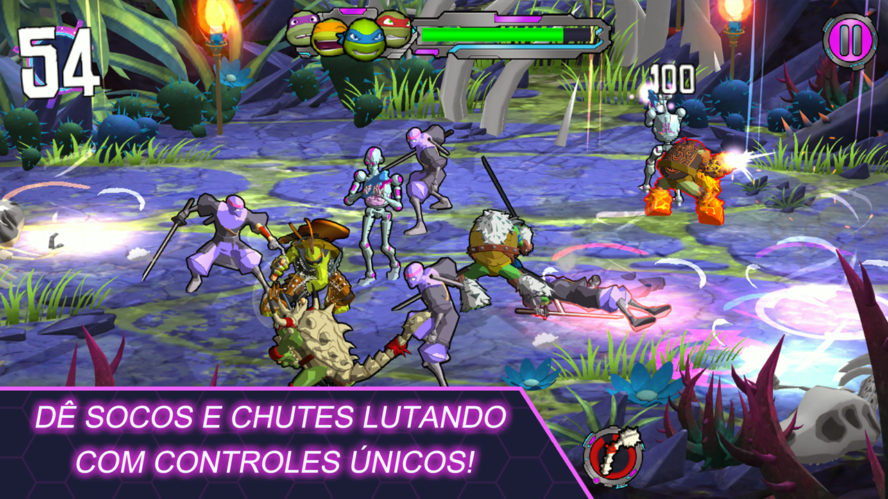   Tartarugas Ninja Portal Power: captura de tela 